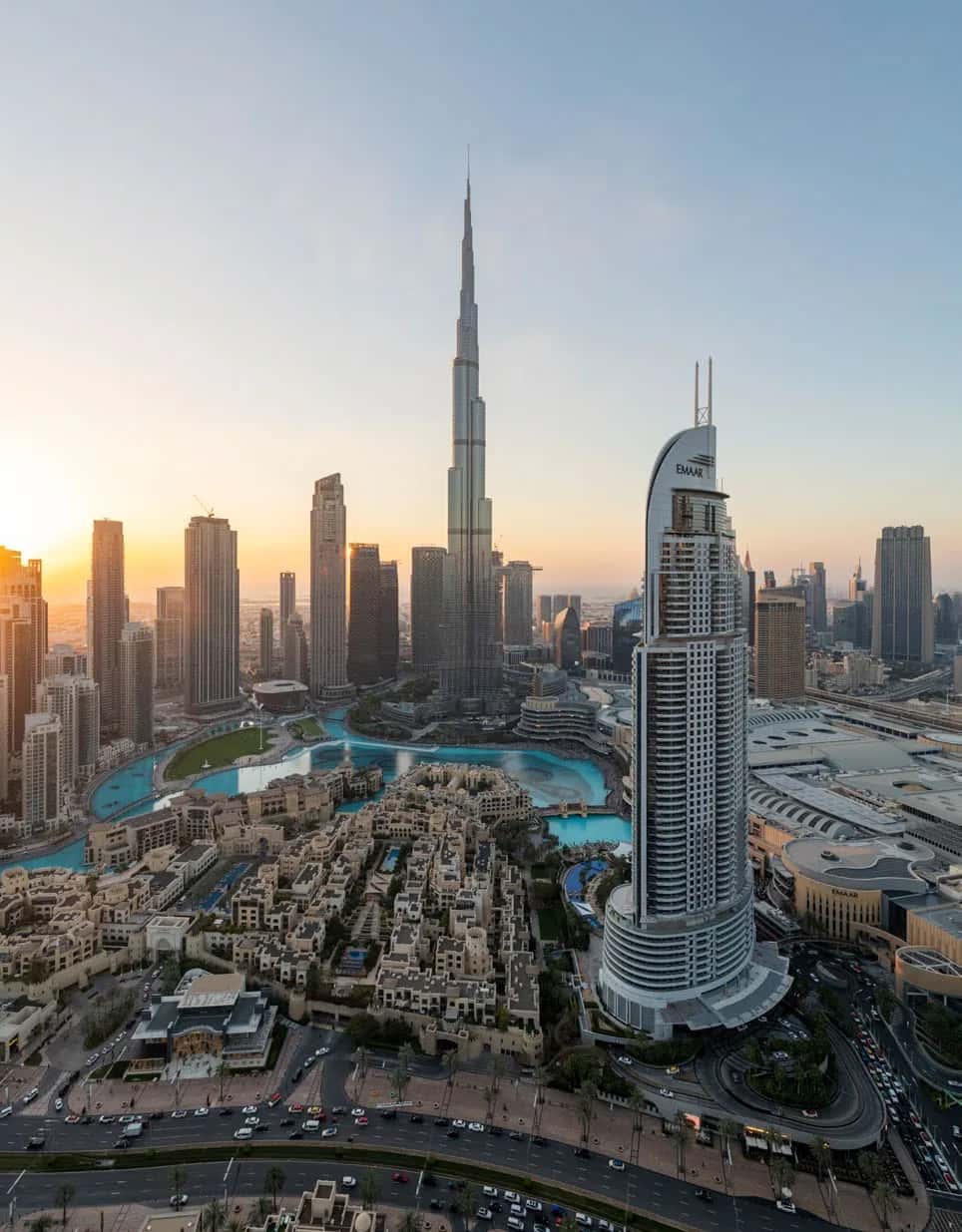 Albero residential tower and townhouses in the Greengate enclave of Dubai Creek Harbour