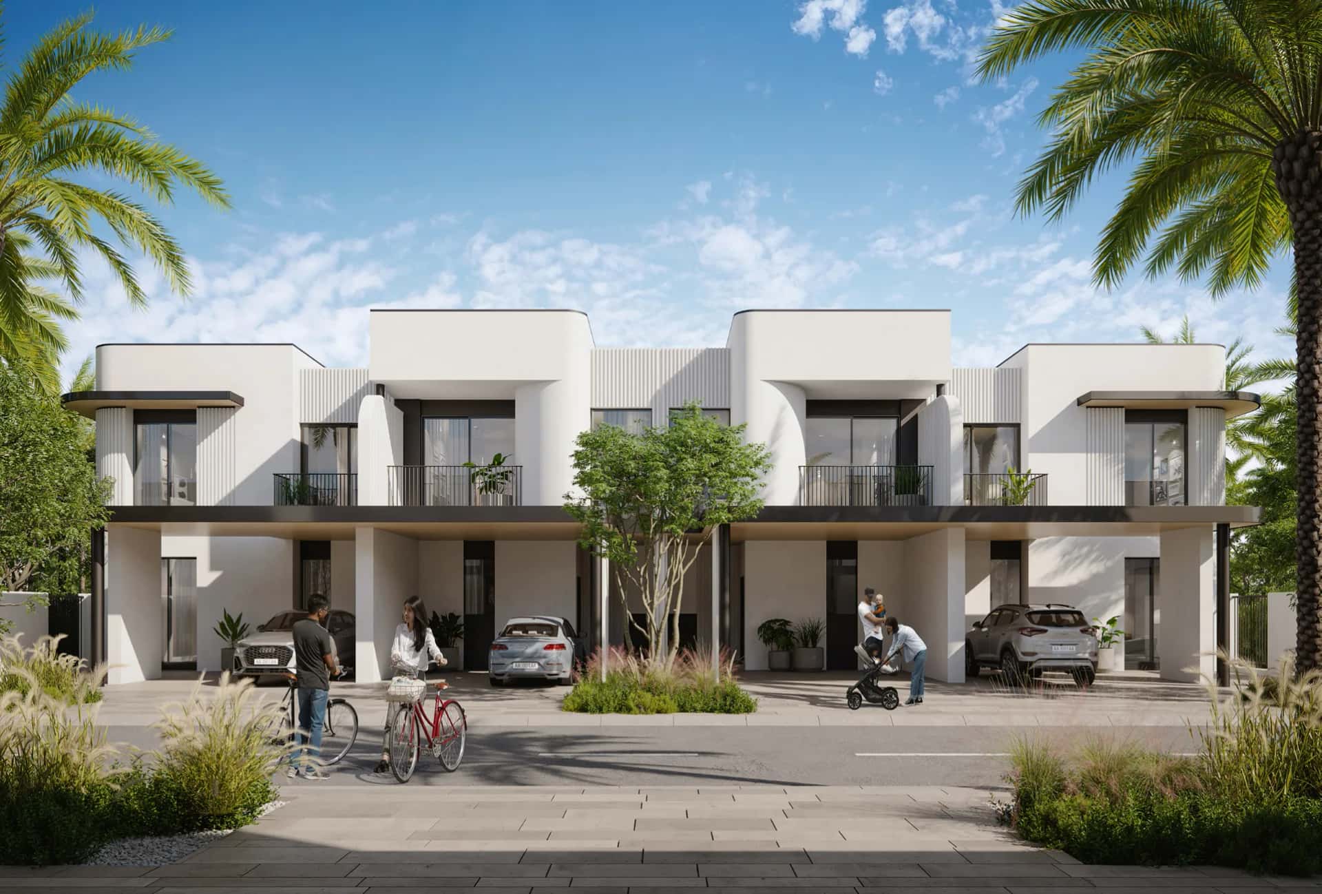 Anya at Arabian Ranches III townhouses by Emaar — contemporary G+1 homes in a gated Dubai community