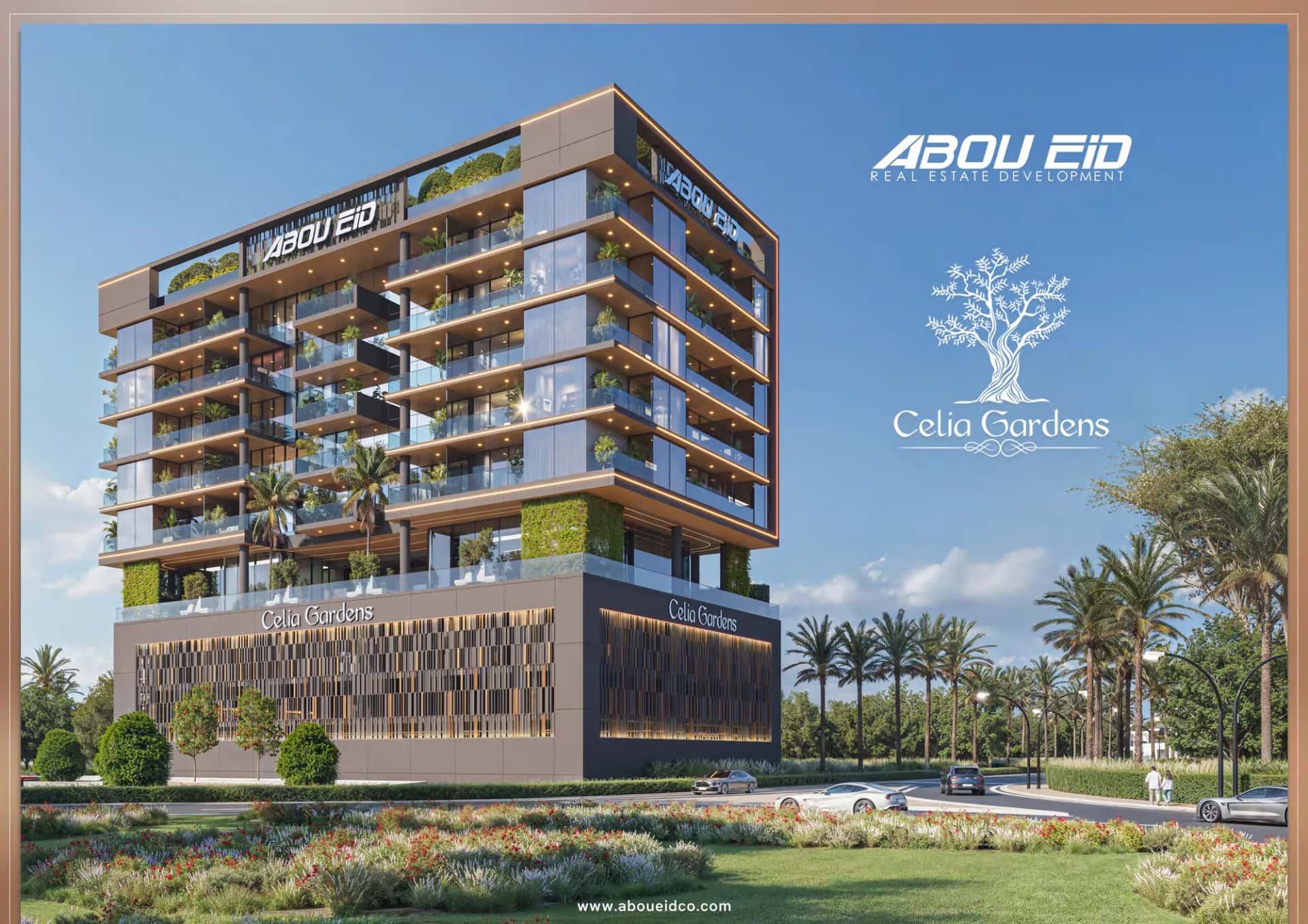 Celia Gardens low-rise residential building in Nad Al Sheba Gardens, Dubai