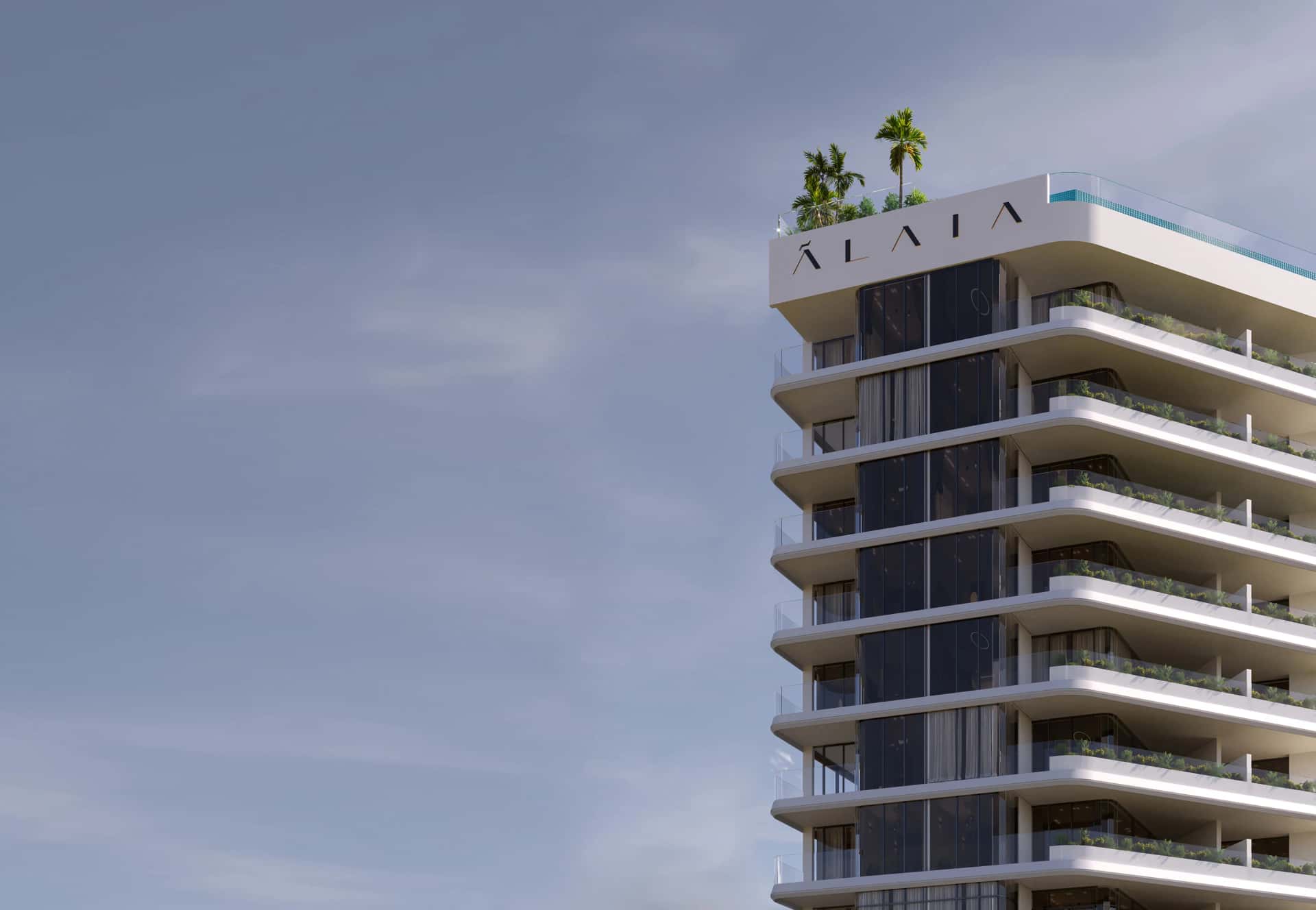 Chelsea Gardens boutique apartment building in Jumeirah Garden City, Dubai, by Alaia Developments