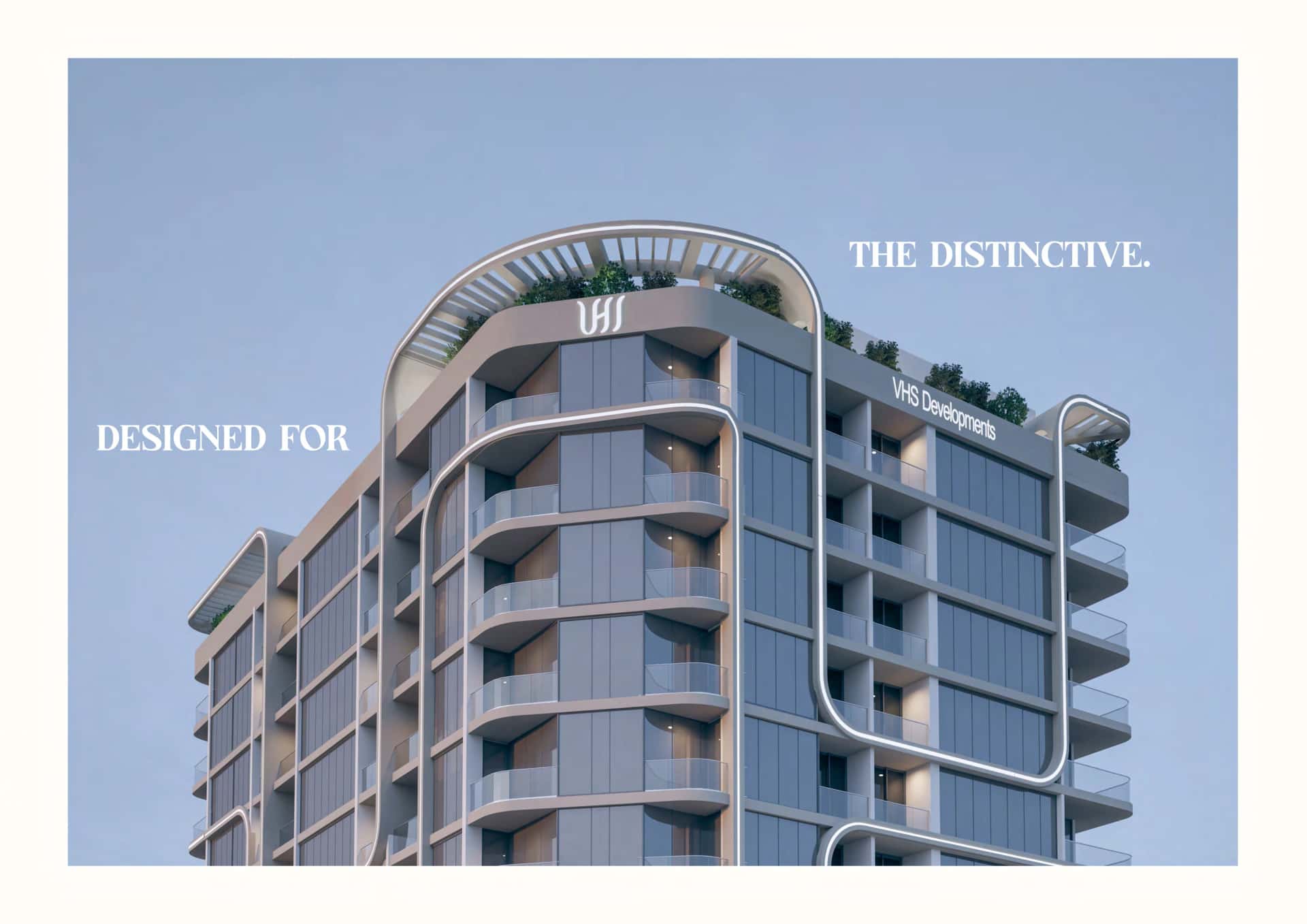 Crystal Tower off-plan residential building in Warsan First Development, Dubai by Meraas Real Estate