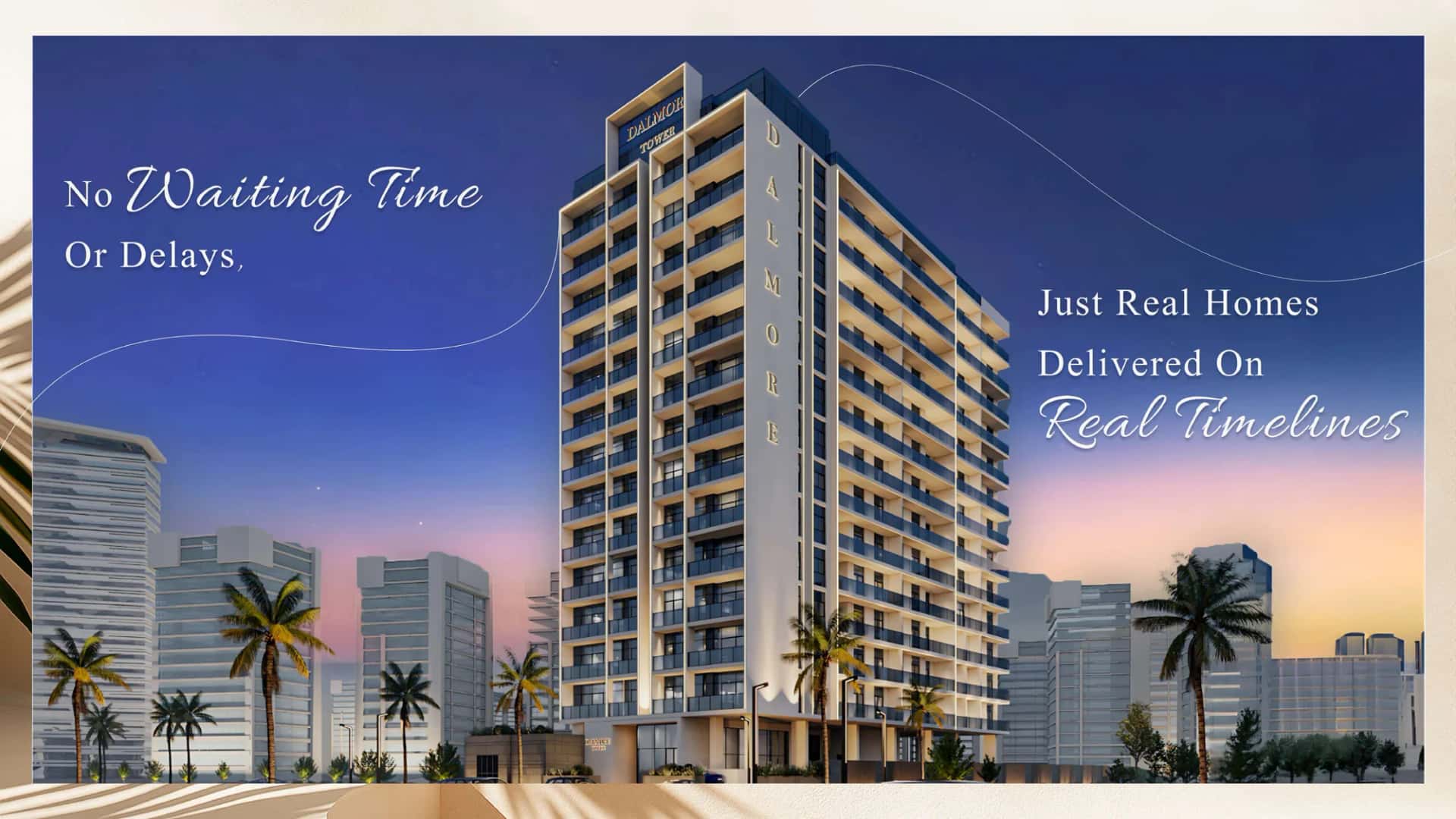Dalmore Tower under construction in Dubai Land Residence Complex, Dubai