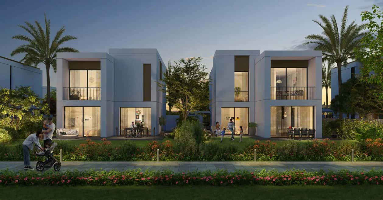 Fairway Villas 2 by Emaar — 3 and 4-bedroom villas with golf course and linear park views in Emaar South, Dubai