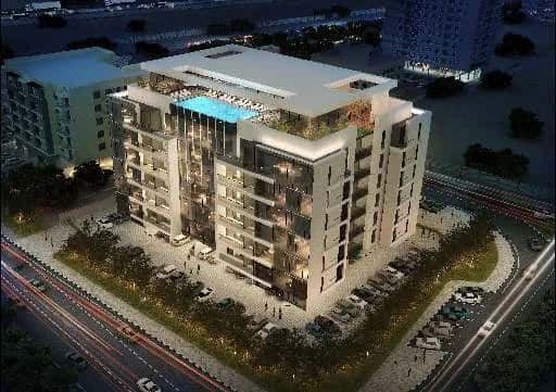 Livia Residence apartment building exterior in Dubai South Residential District