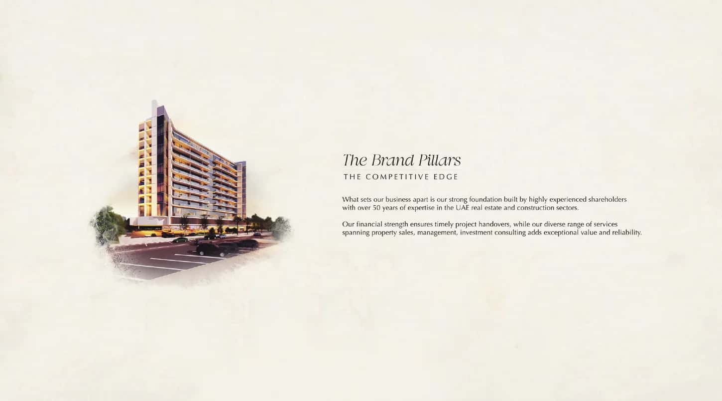 Roof Comfort off-plan residential towers in Dubai Land Residence Complex