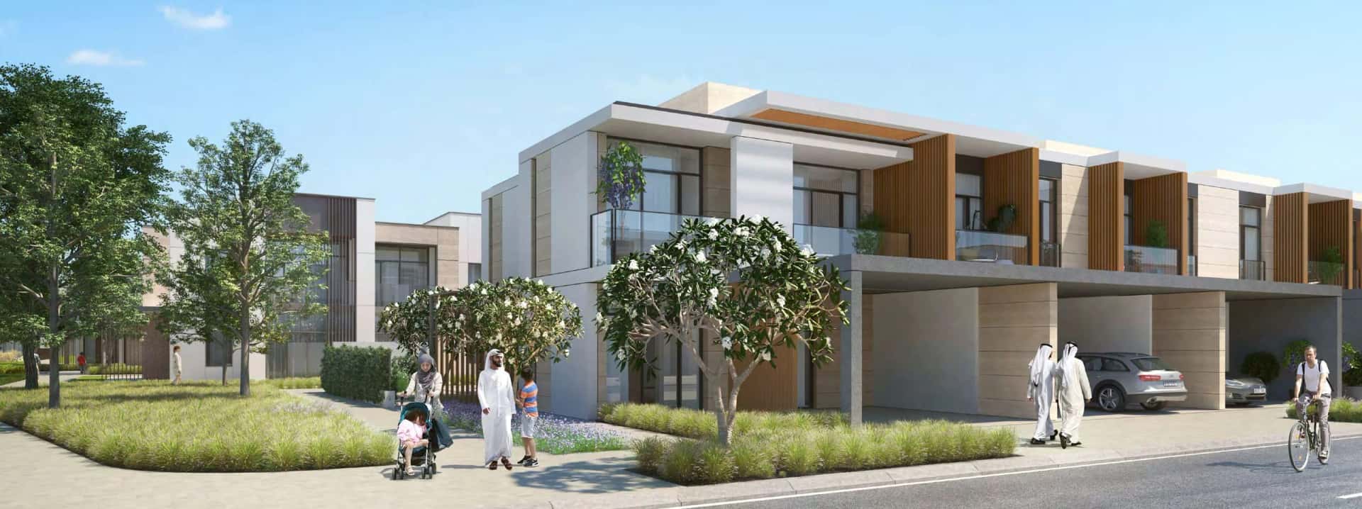 Ruba at Arabian Ranches III — Emaar 3 and 4 bedroom townhouses with private gardens and pool grotto, Dubai