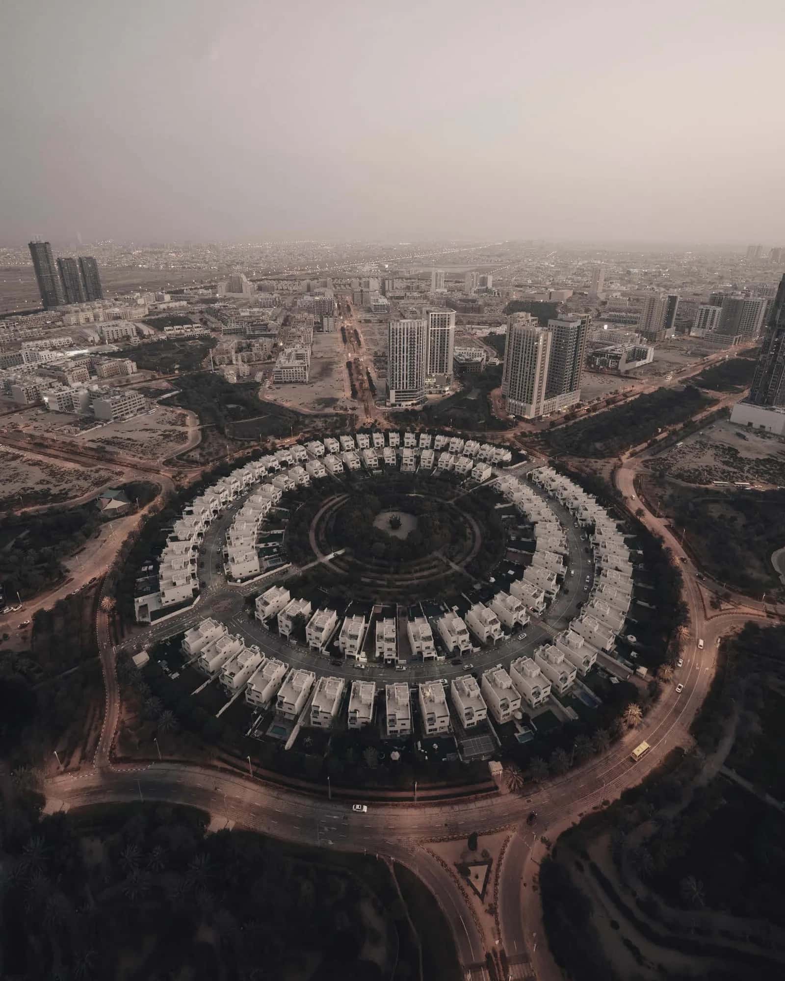 SquareX One tower exterior render in Jumeirah Village Circle, Dubai