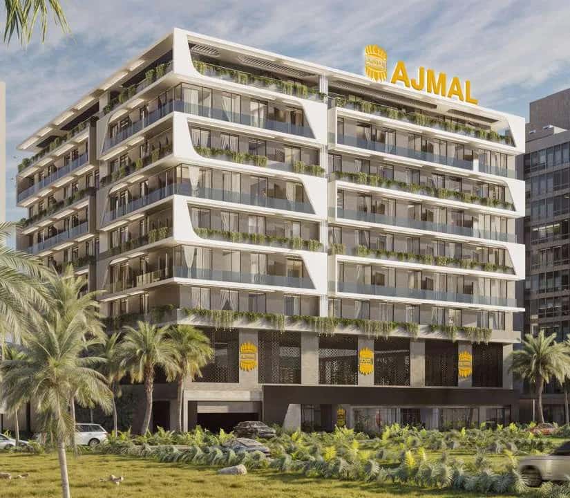 Stellar Axis mid-rise residential building by Ajmal Estate Developers in Warsan 4, International City Phase 2, Dubai