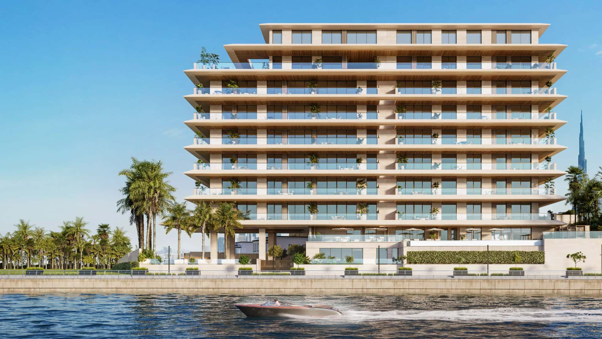 The Melgrano boutique waterfront residences on Dubai Water Canal, Jumeirah, Dubai