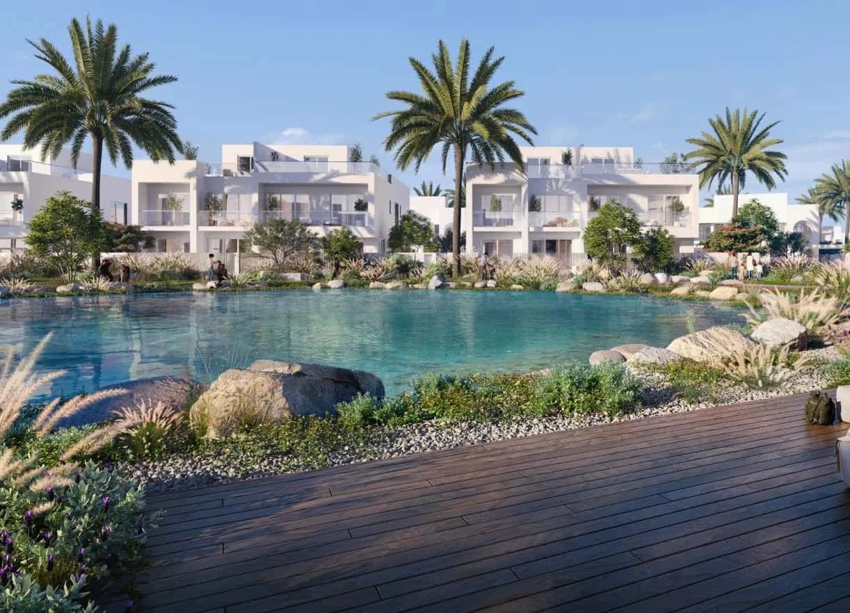 Alana at The Valley twin villas with waterways and park frontage, Dubai-Al Ain Road