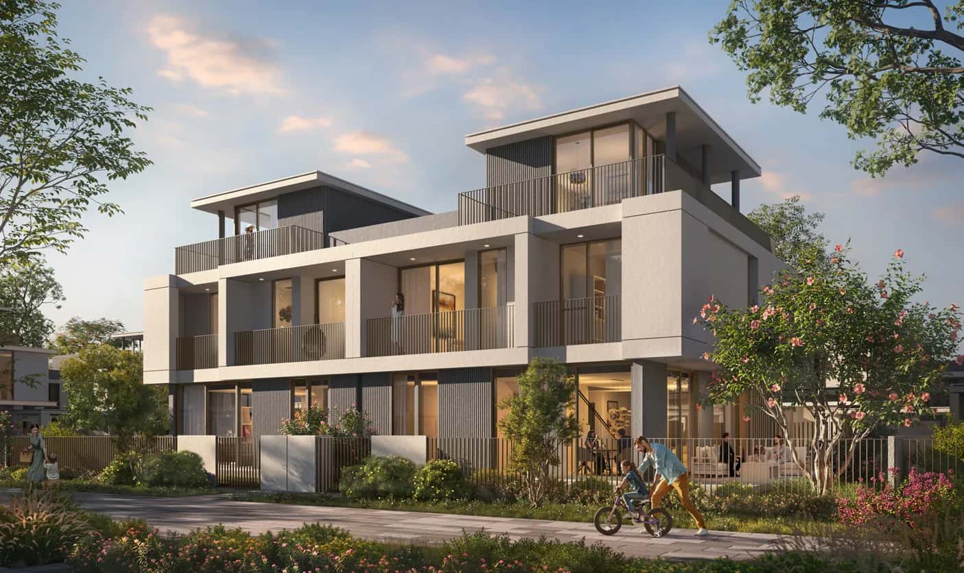Four-bedroom villa exterior in The Valley - Avena by Emaar Properties