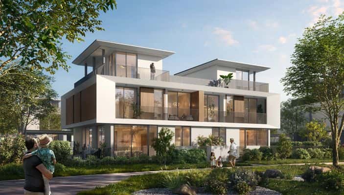 Rivera at The Valley by Emaar — 4-bedroom villas with landscaped gardens and green open spaces, Dubai