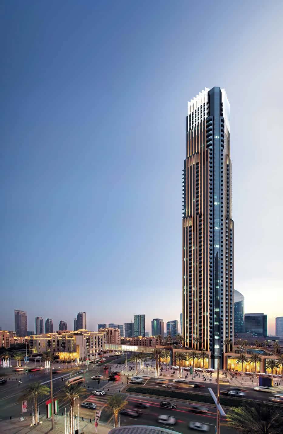 Vida Residences Dubai Mall by Emaar overlooking Burj Khalifa with branded residences in Downtown Dubai