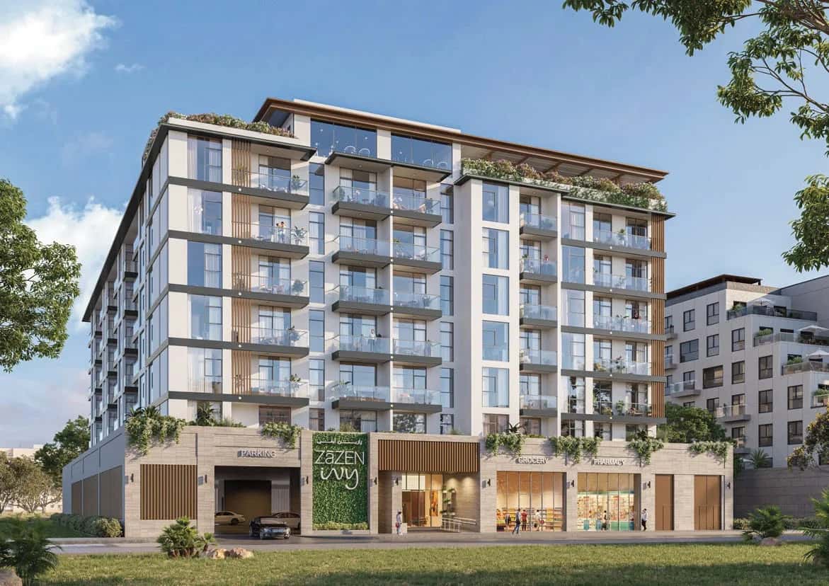 ZaZEN Ivy low-rise residential building in Al Furjan, Dubai