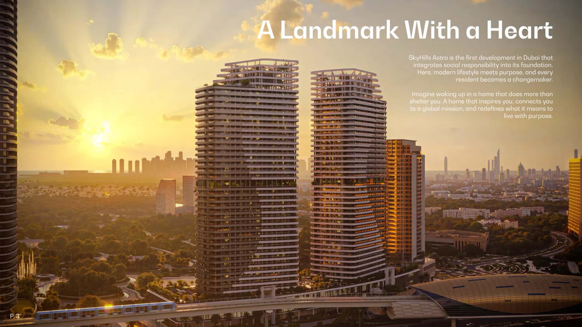 Astra Residences low-rise residential building in Dubai South Residential District
