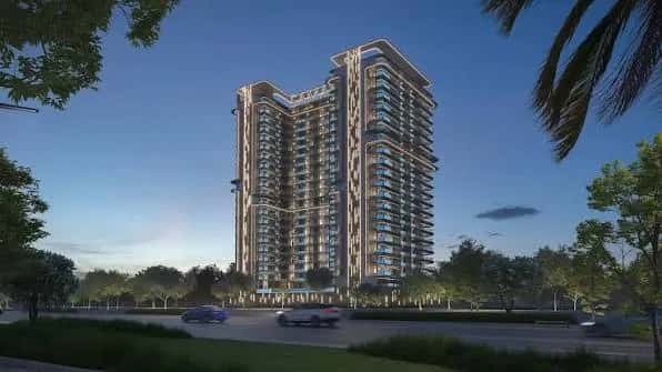 Samana Sky Views residential tower in Dubai Production City with private-pool balconies
