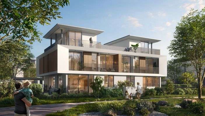 Rivera at The Valley by Emaar — 4-bedroom villas with landscaped gardens and green open spaces, Dubai
